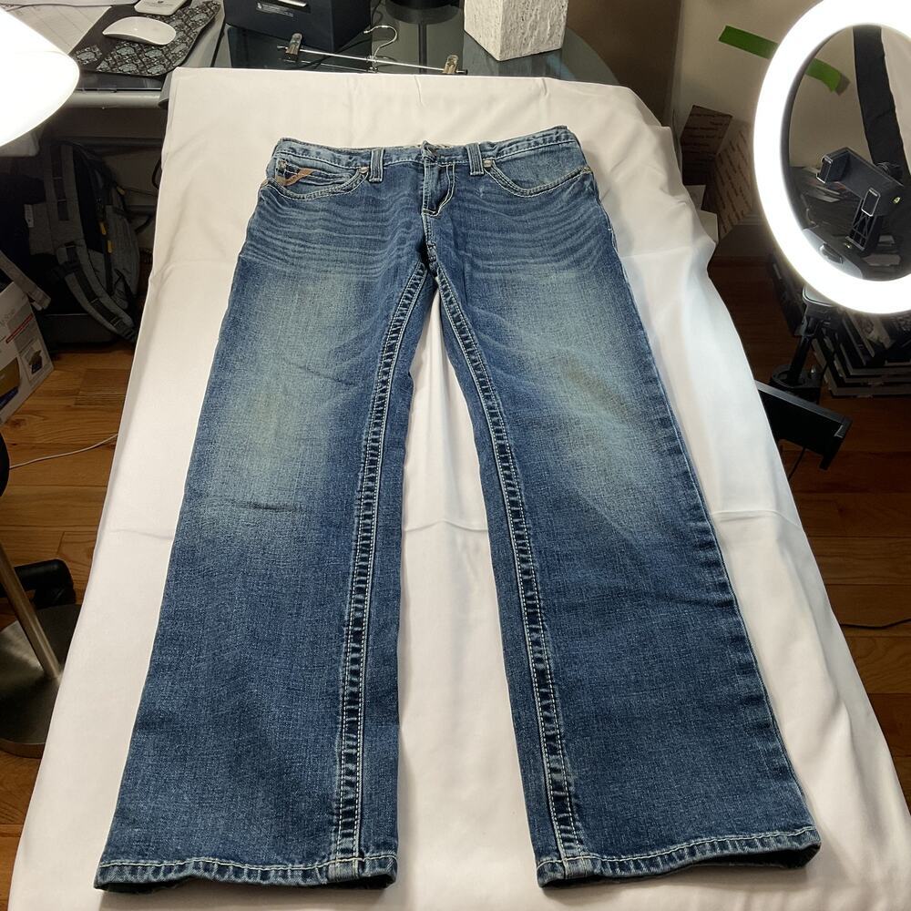 Ariat Men's M7 Rocker Slim Straight Leg Jeans- Size 31/30- Silverton Wash